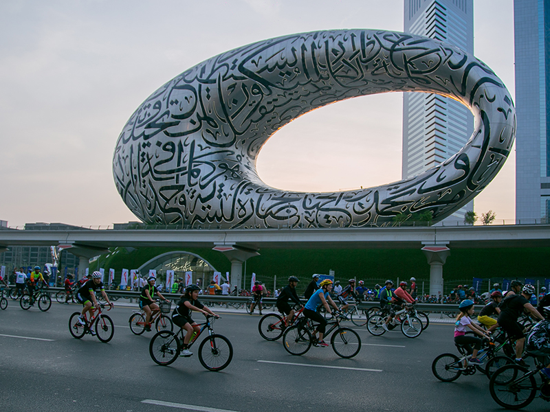 متحف المستقبل ينظّم مجموعة من الفعاليات الرياضية تزامناً مع تحدي دبي للياقة